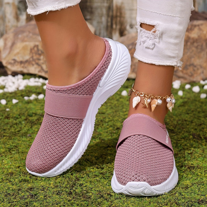 Lily - Slip-On Sneakers in Breathable Fabric