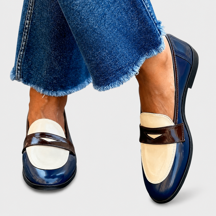 Claudia - Contrast Loafers