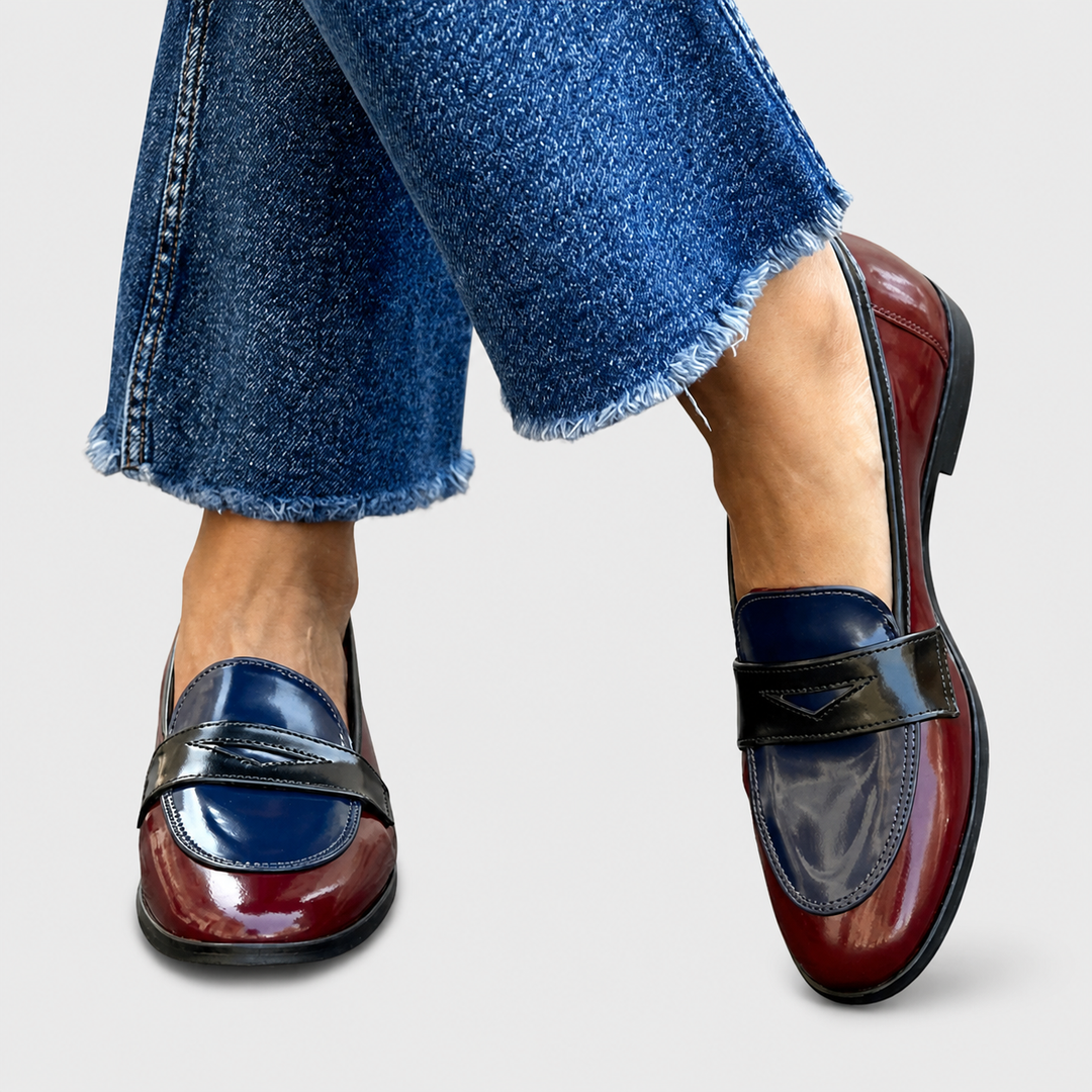 Claudia - Contrast Loafers