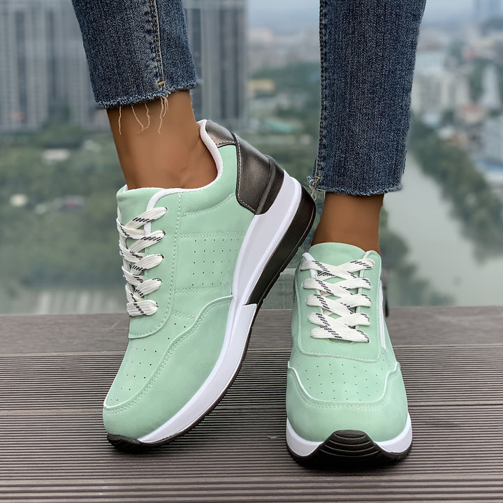 Nova - Chunky Sole Lace-Up Sneaker
