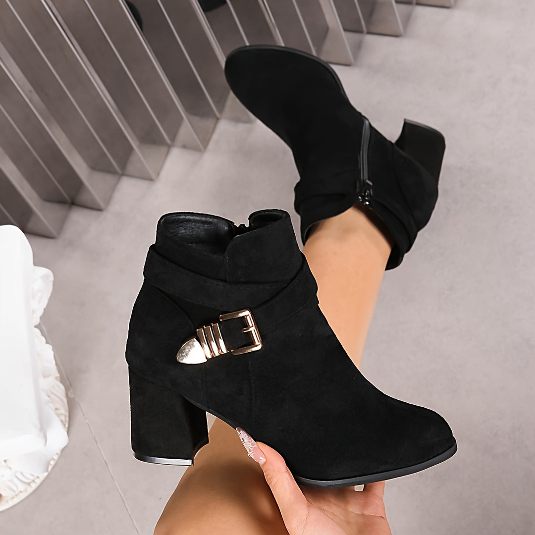 Vivienne - Vintage Pointed Toe Ankle Boots