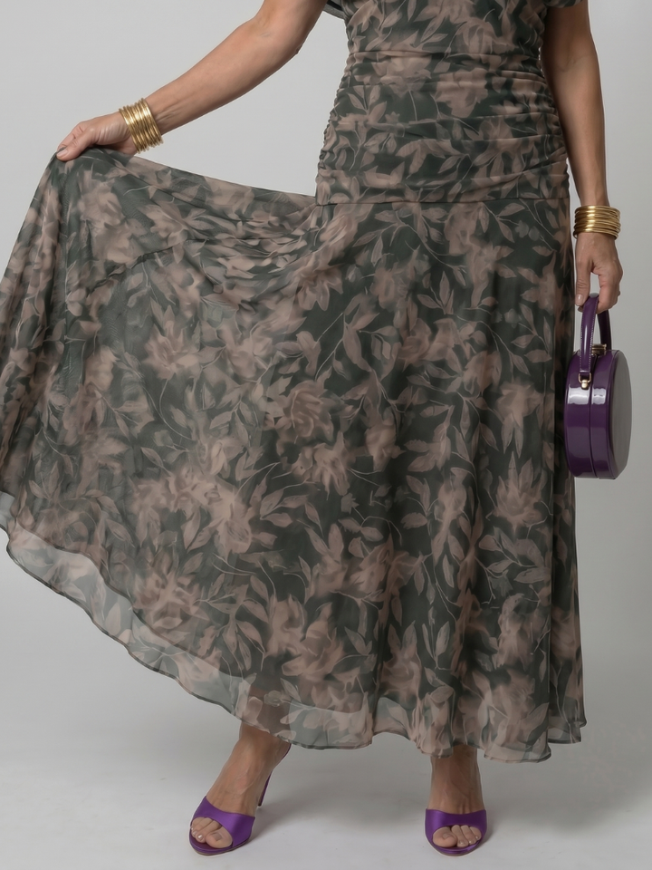 Violet - Off-Shoulder Flow Maxi Dress
