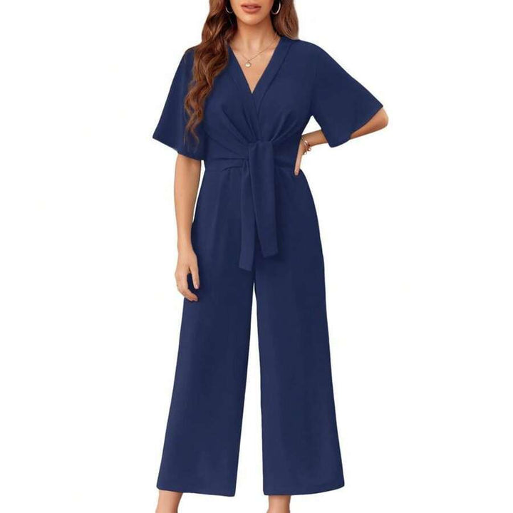 Glennie - Elegant Wide-Leg Jumpsuit
