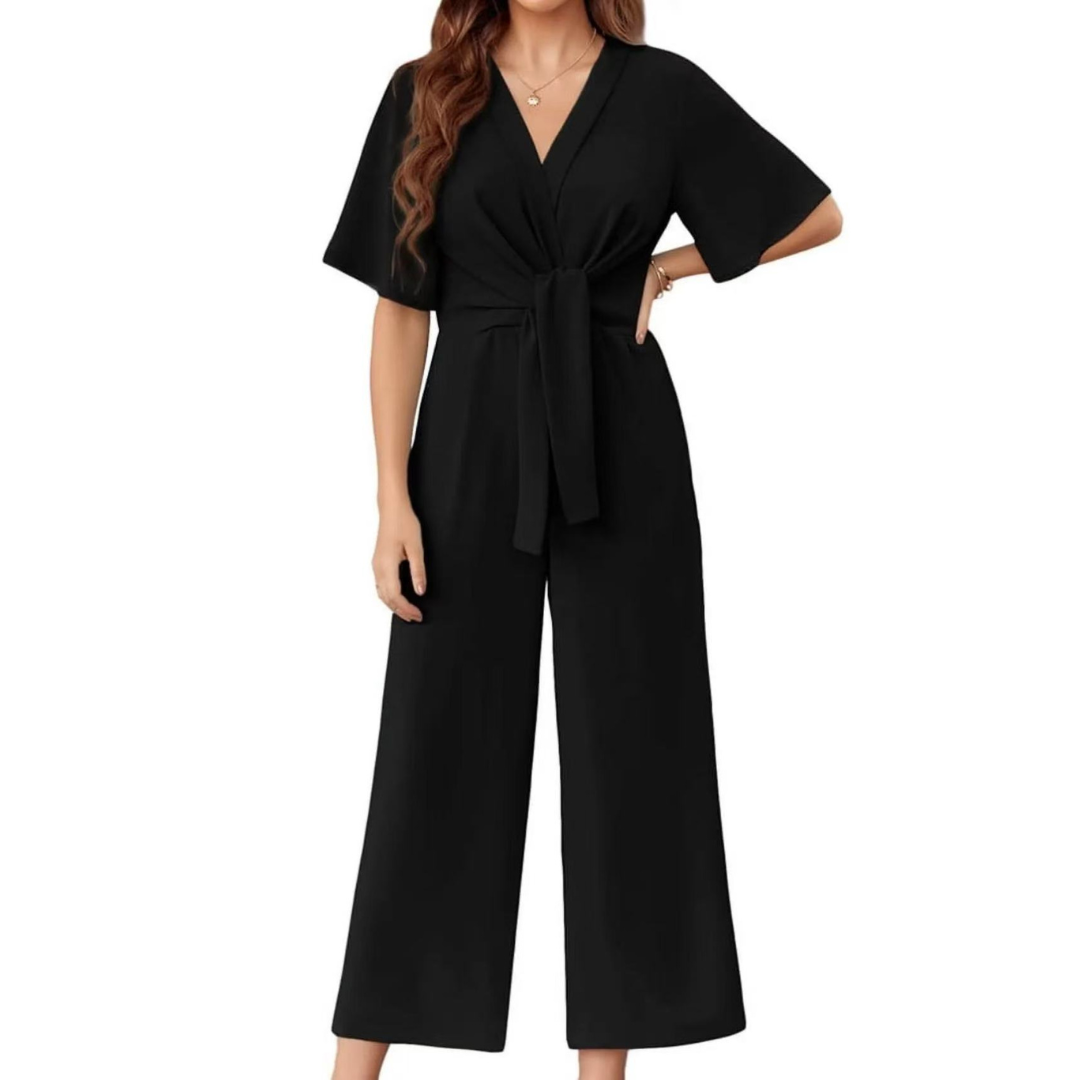 Glennie - Elegant Wide-Leg Jumpsuit