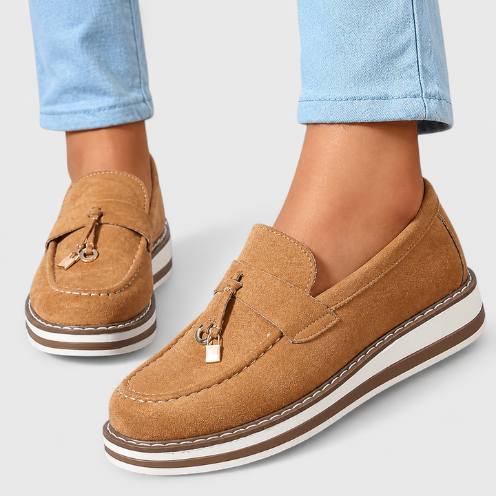 Halo - Round Toe Casual Loafers