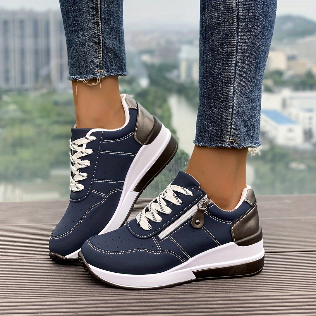 Nova - Chunky Sole Lace-Up Sneaker