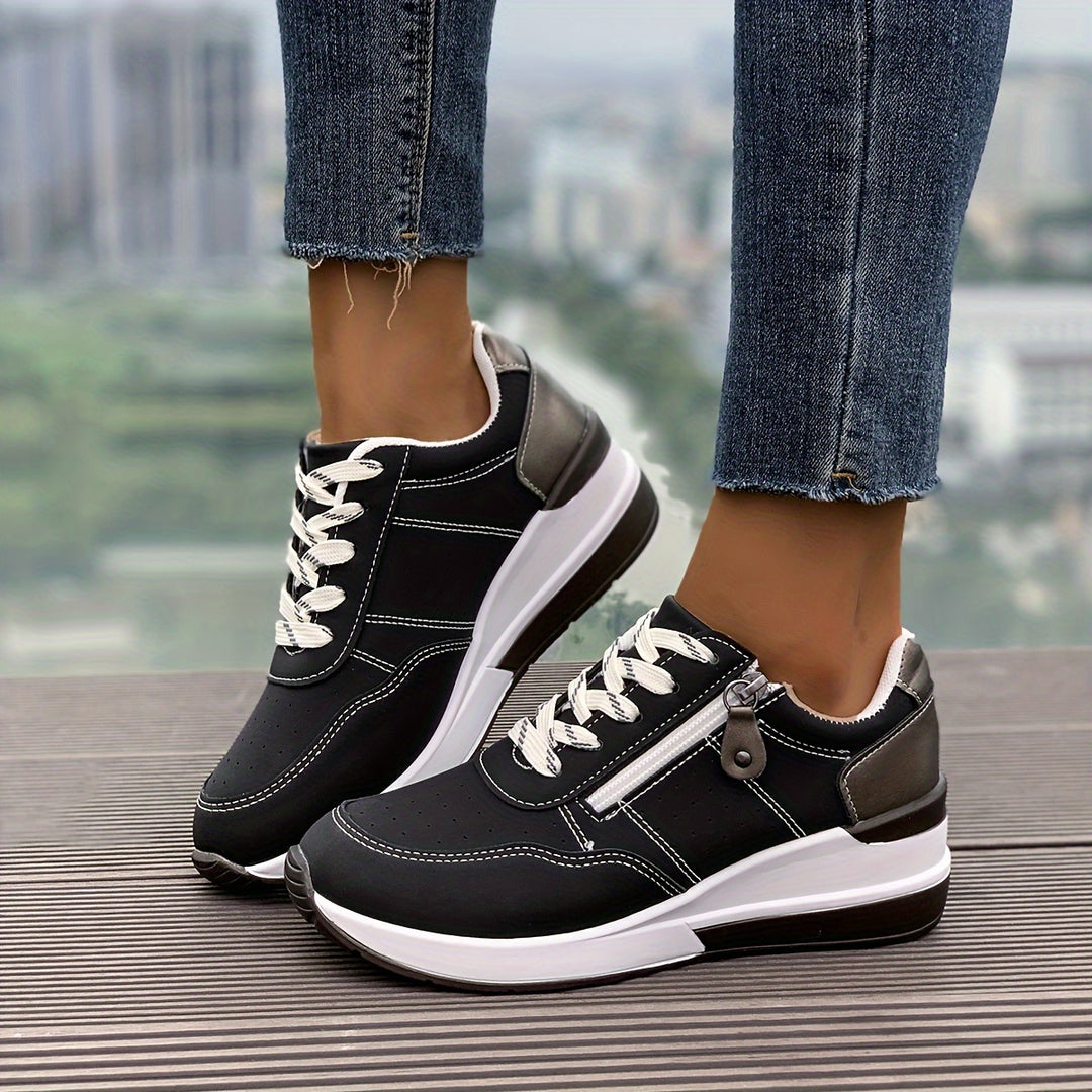 Nova - Chunky Sole Lace-Up Sneaker