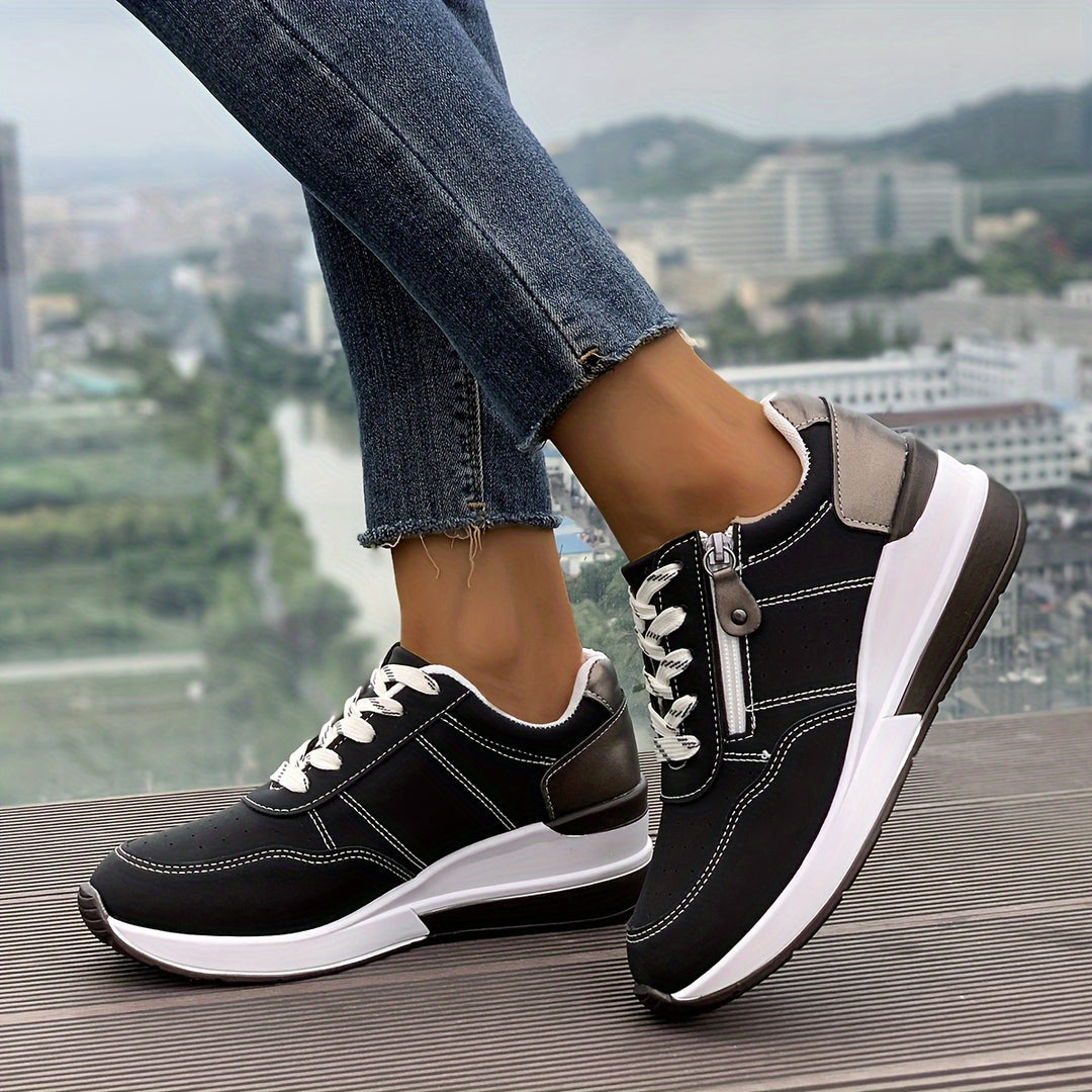 Nova - Chunky Sole Lace-Up Sneaker
