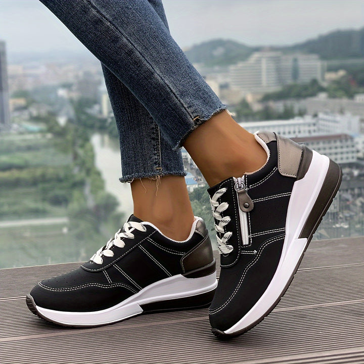 Nova - Chunky Sole Lace-Up Sneaker
