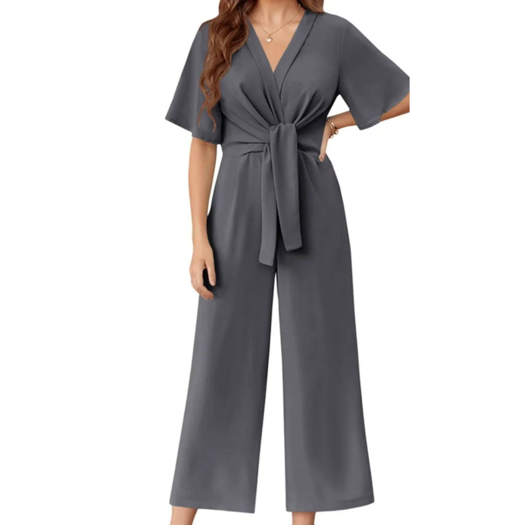 Glennie - Elegant Wide-Leg Jumpsuit