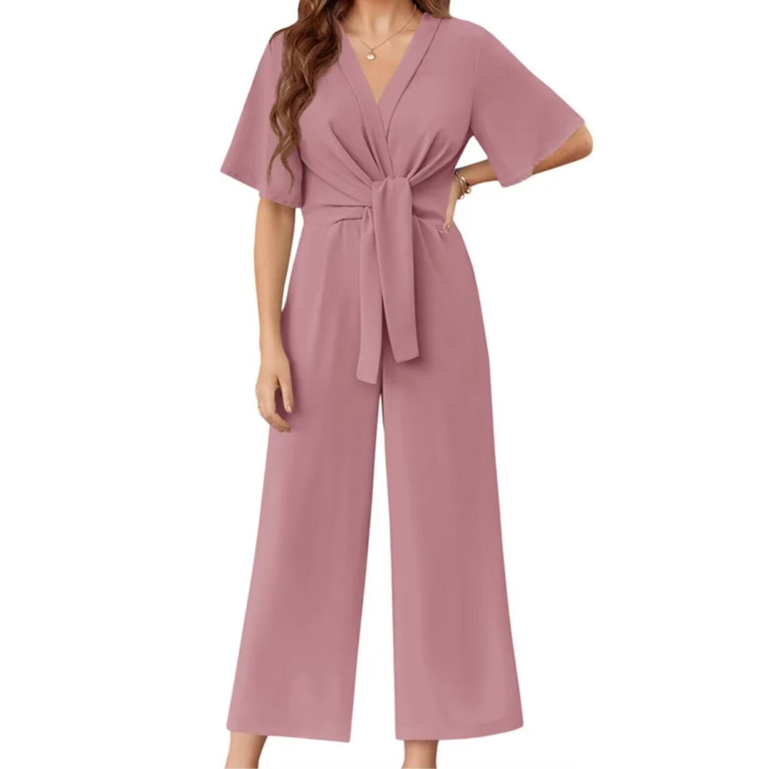 Glennie - Elegant Wide-Leg Jumpsuit