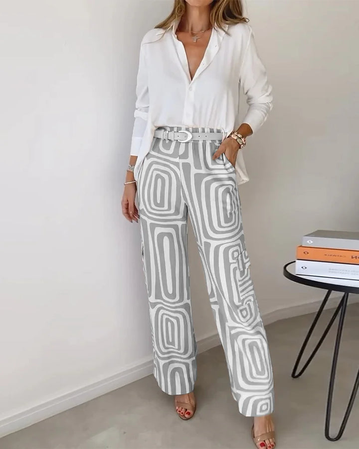 Lysa - 2-Piece Comfy Stylish Set + Free Belt