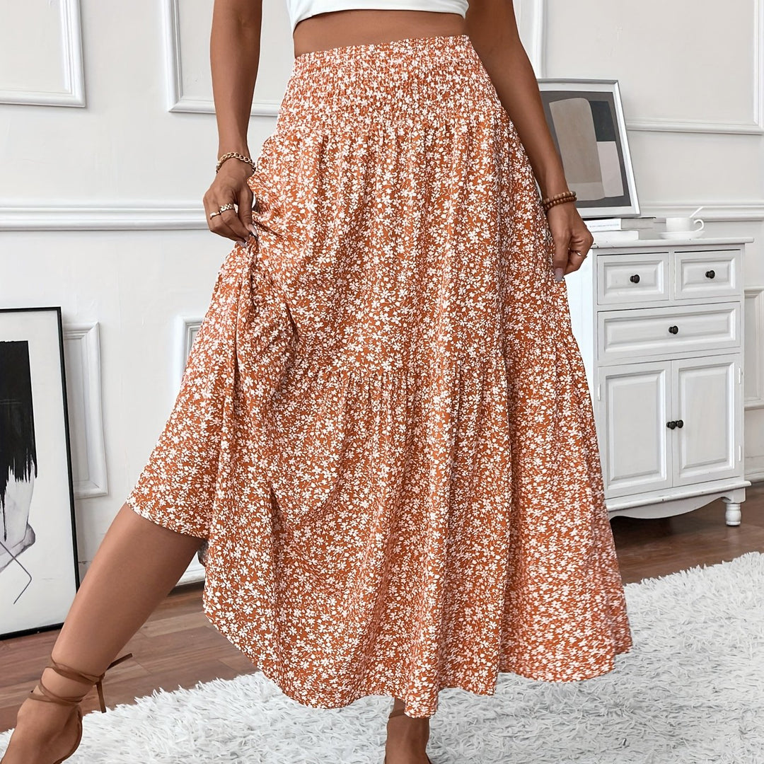 Elena - Ditsy Floral Skirt