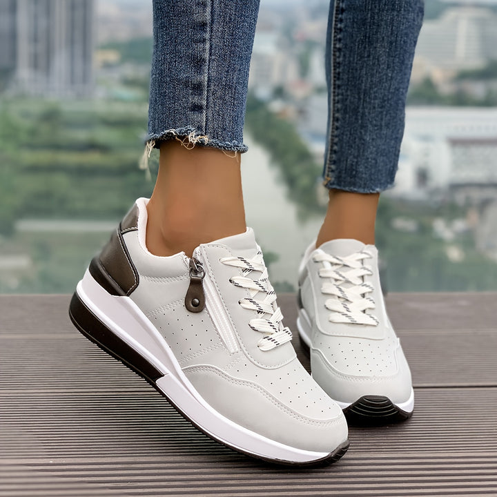 Nova - Chunky Sole Lace-Up Sneaker