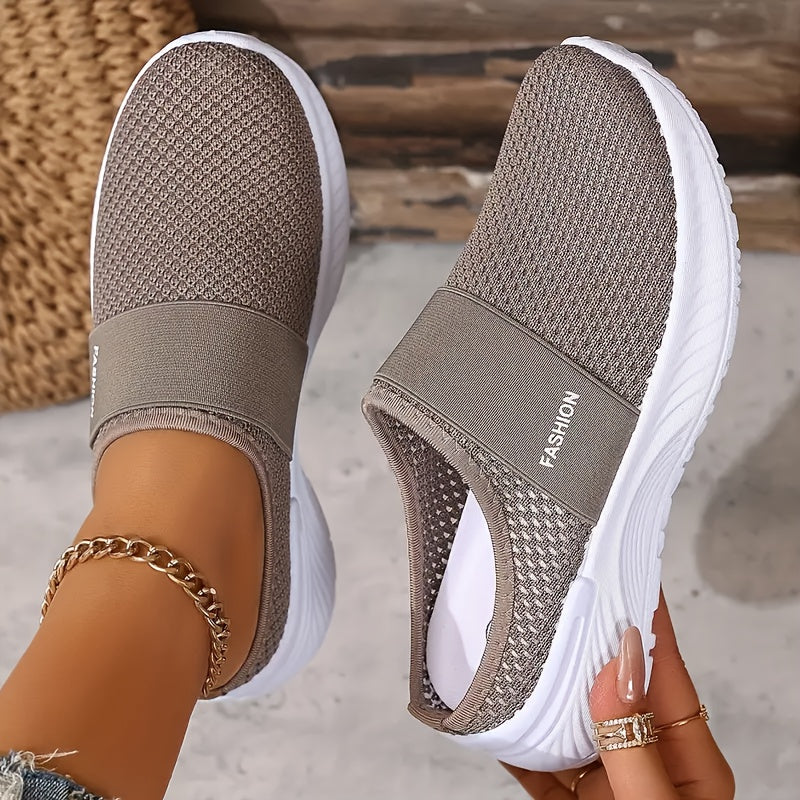 Lily - Slip-On Sneakers in Breathable Fabric