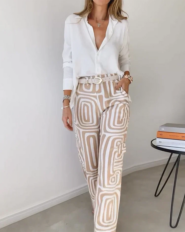 Lysa - 2-Piece Comfy Stylish Set + Free Belt
