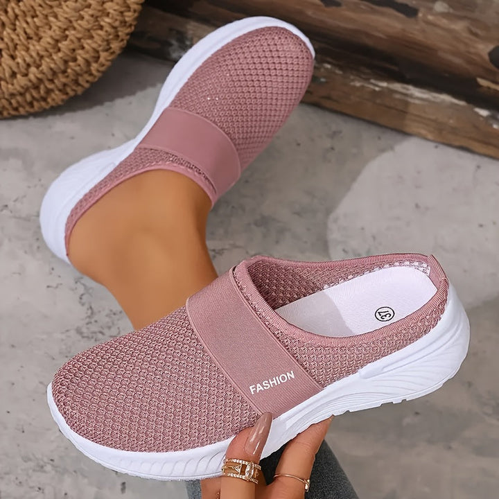 Lily - Slip-On Sneakers in Breathable Fabric