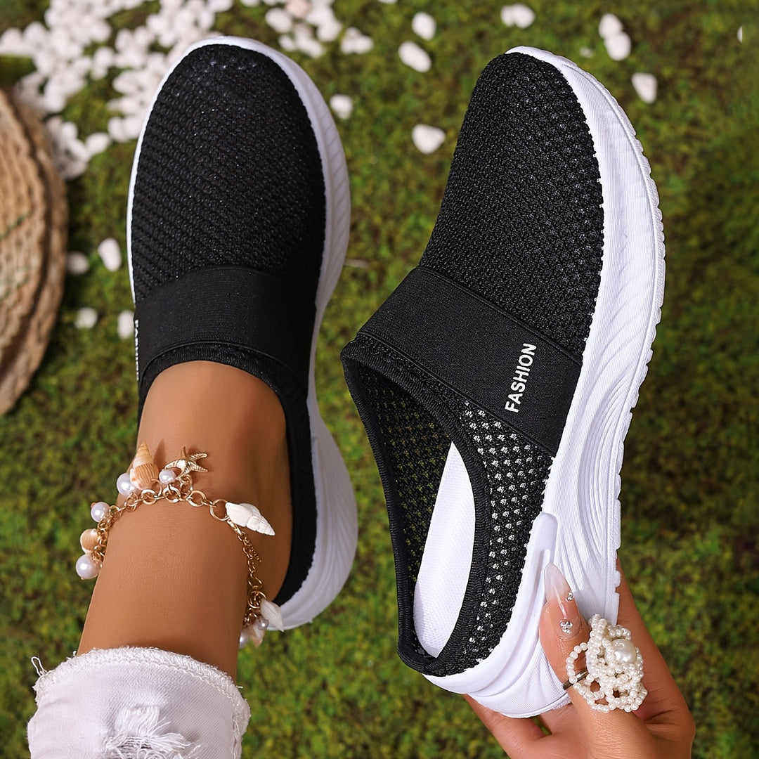 Lily - Slip-On Sneakers in Breathable Fabric