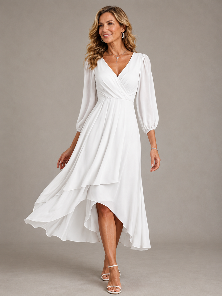 Mia - Chiffon Flowing Long Dress