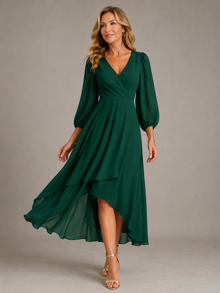 Mia - Chiffon Flowing Long Dress