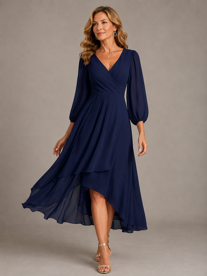 Mia - Chiffon Flowing Long Dress