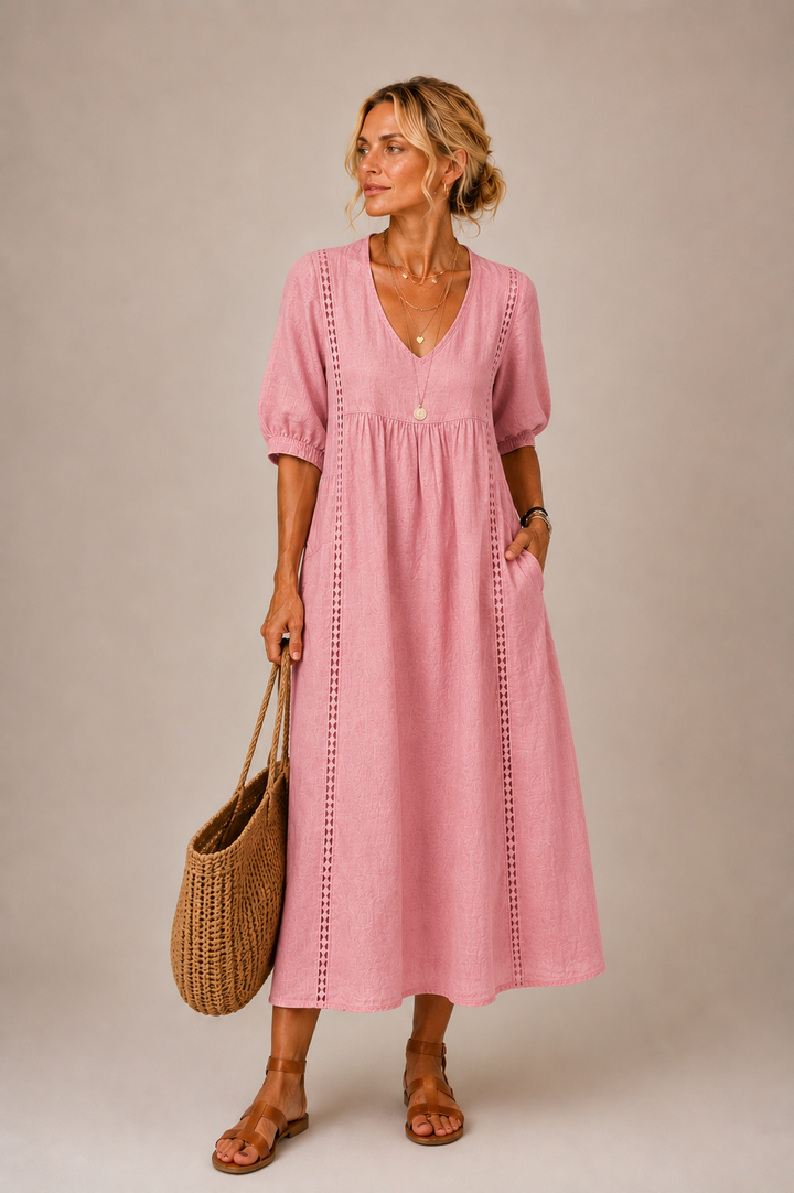 Elena - Lace Detail Dress