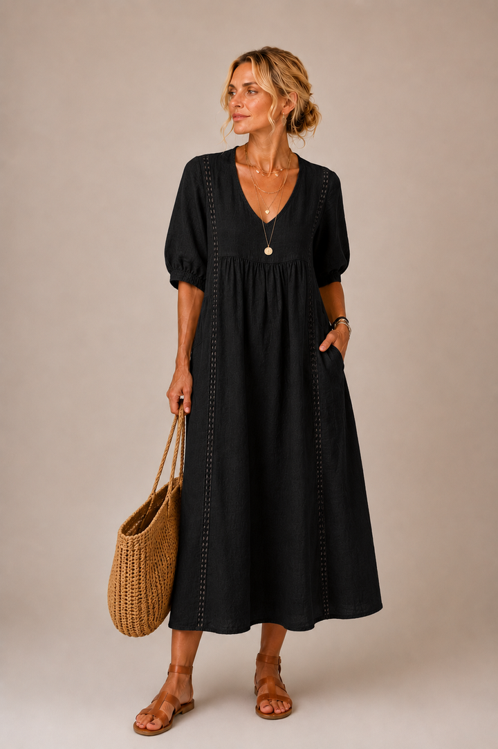 Elena - Lace Detail Dress