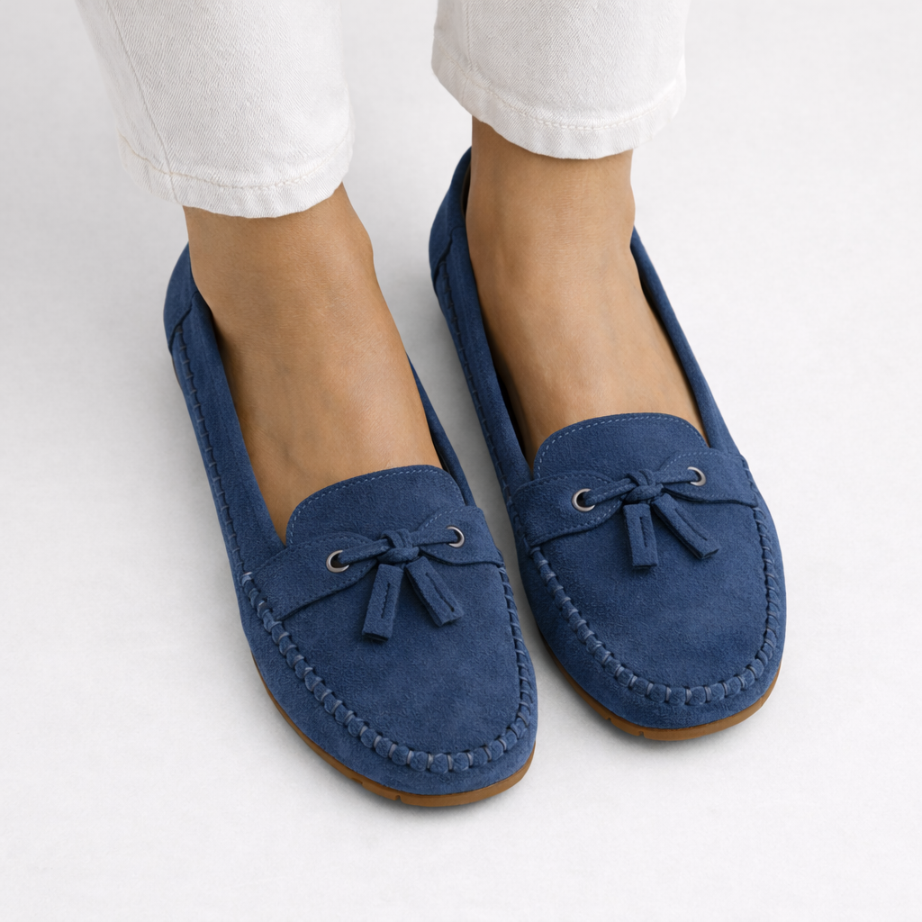 Joanna - Luxury Suede Loafers