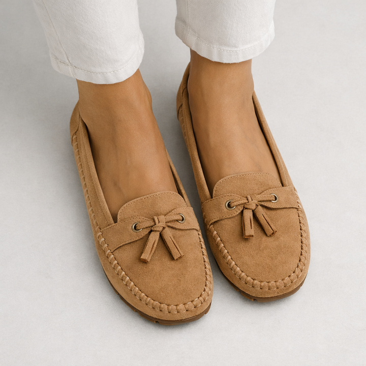 Joanna - Luxury Suede Loafers