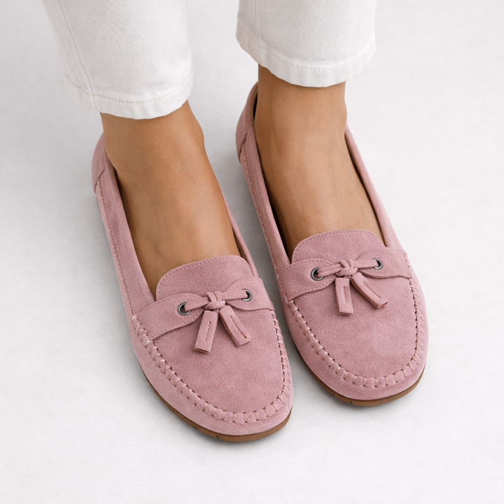 Joanna - Luxury Suede Loafers