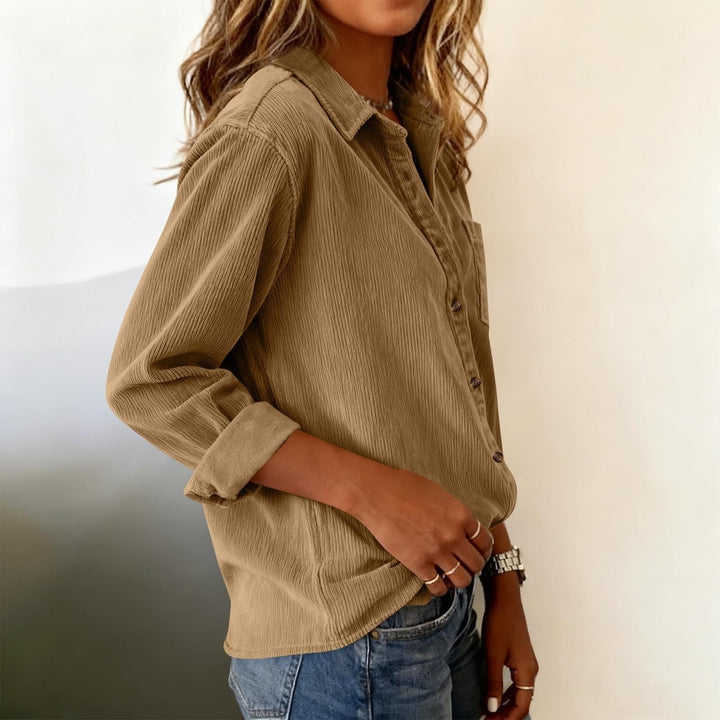 Cora - Corduroy Shirt Jacket