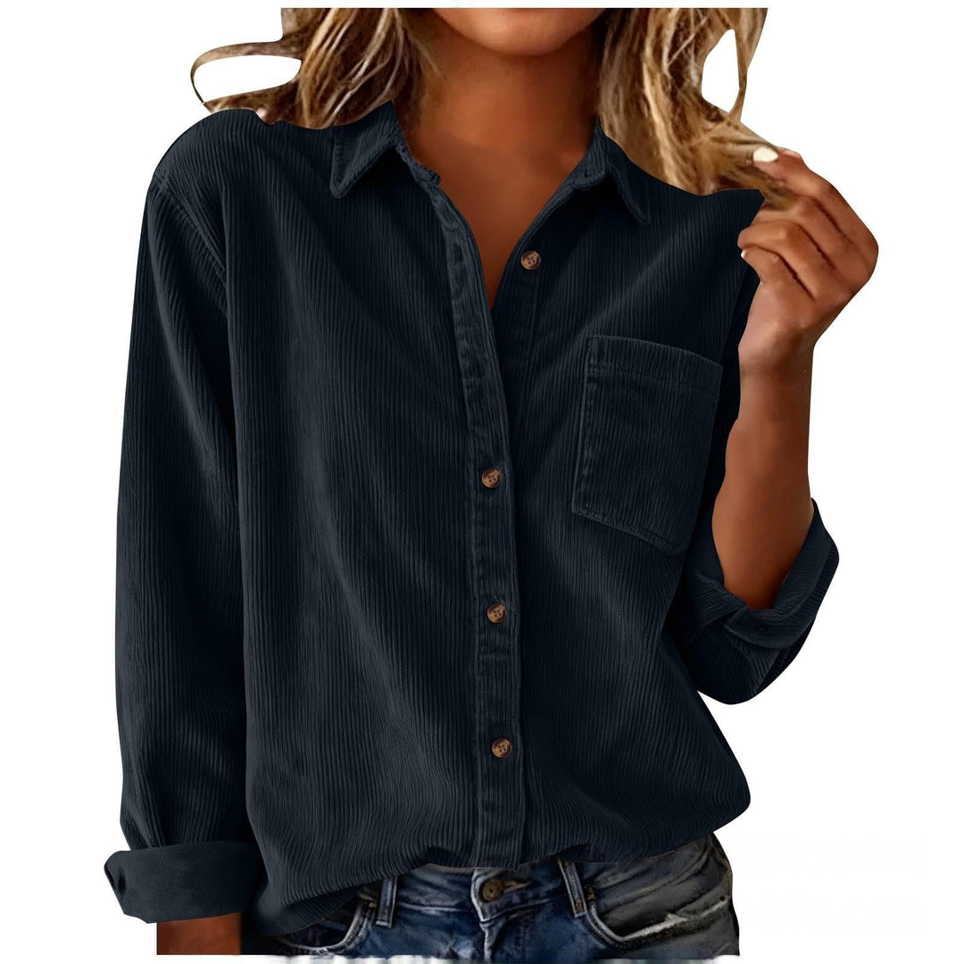 Cora - Corduroy Shirt Jacket