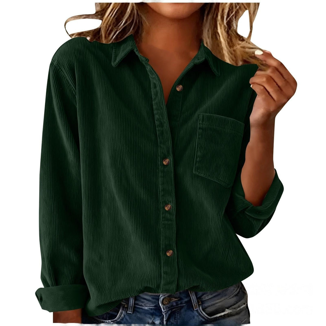 Cora - Corduroy Shirt Jacket