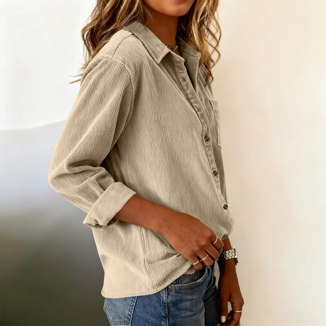 Cora - Corduroy Shirt Jacket