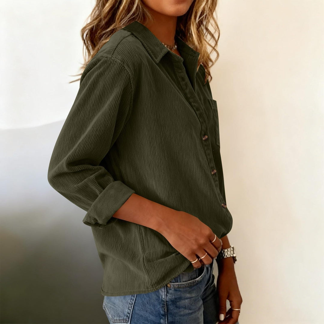 Cora - Corduroy Shirt Jacket