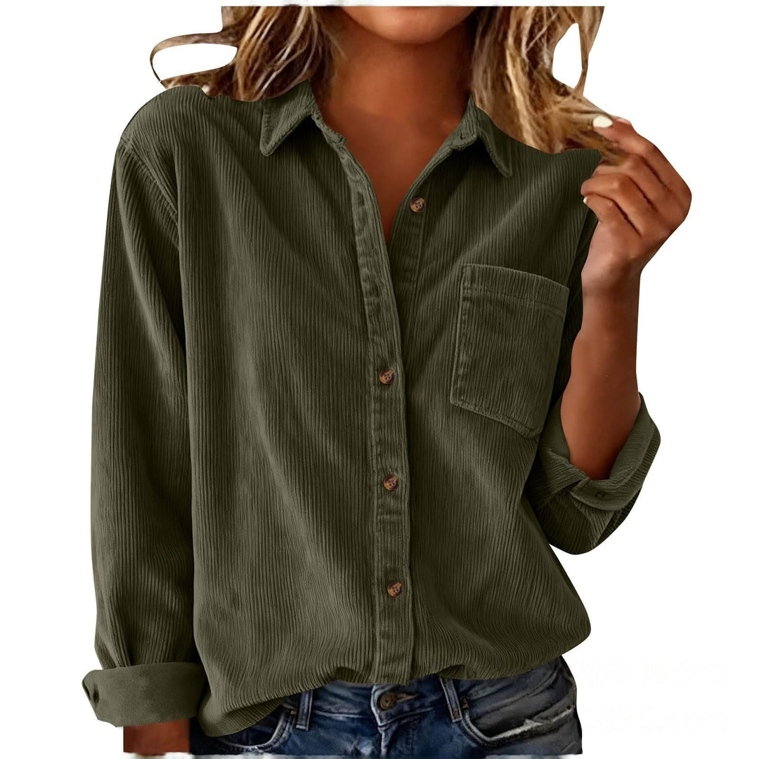 Cora - Corduroy Shirt Jacket