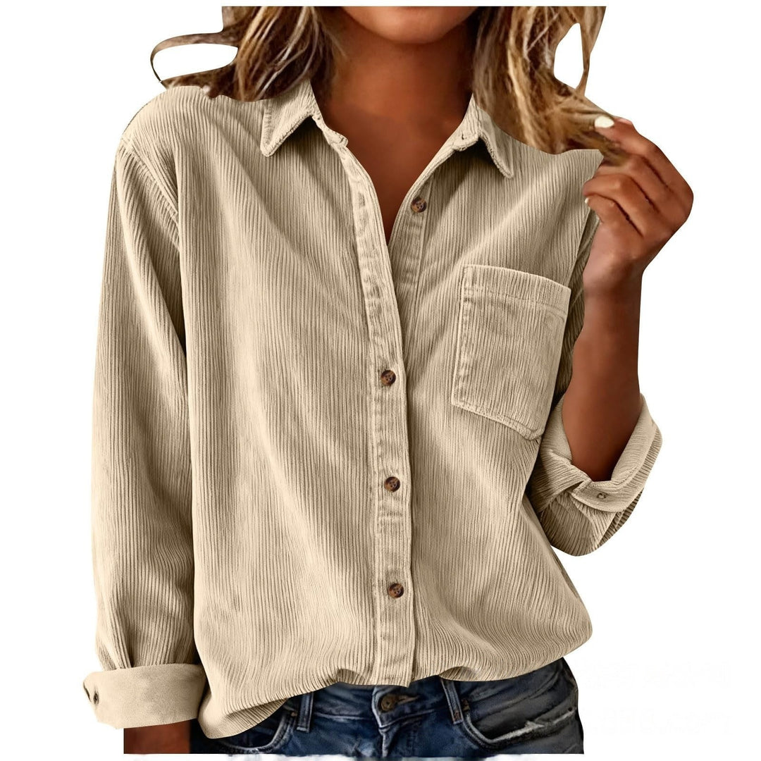 Cora - Corduroy Shirt Jacket