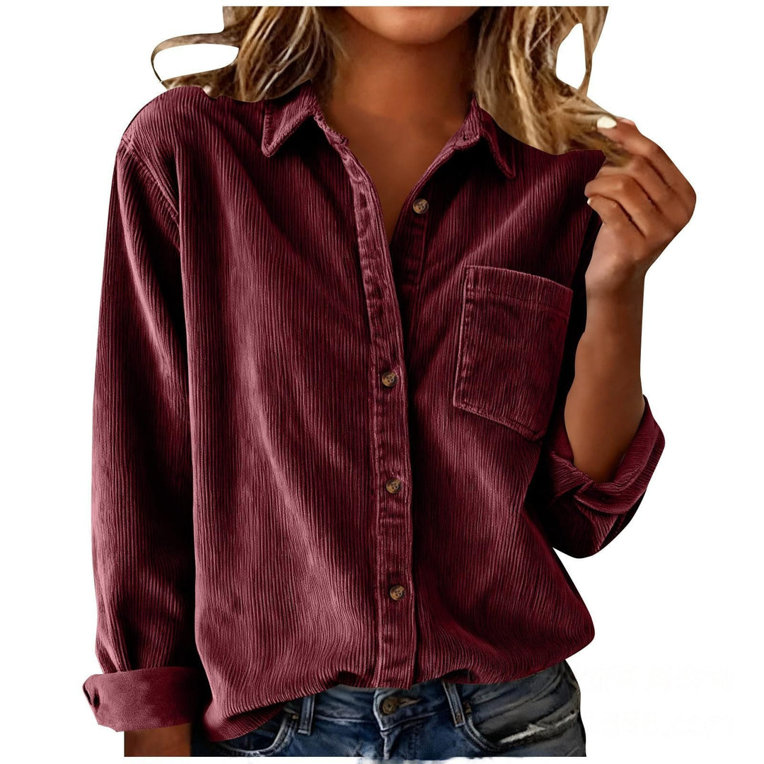 Cora - Corduroy Shirt Jacket