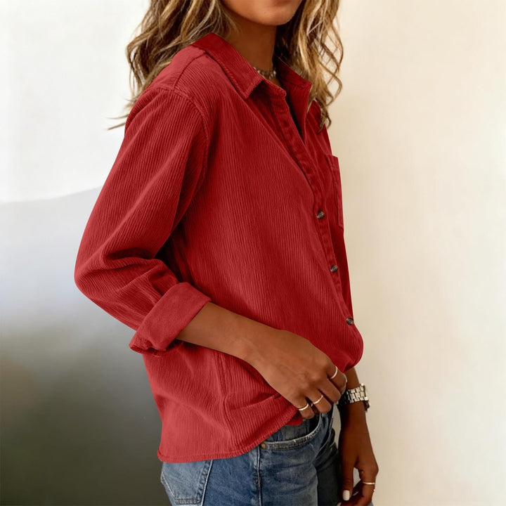 Cora - Corduroy Shirt Jacket