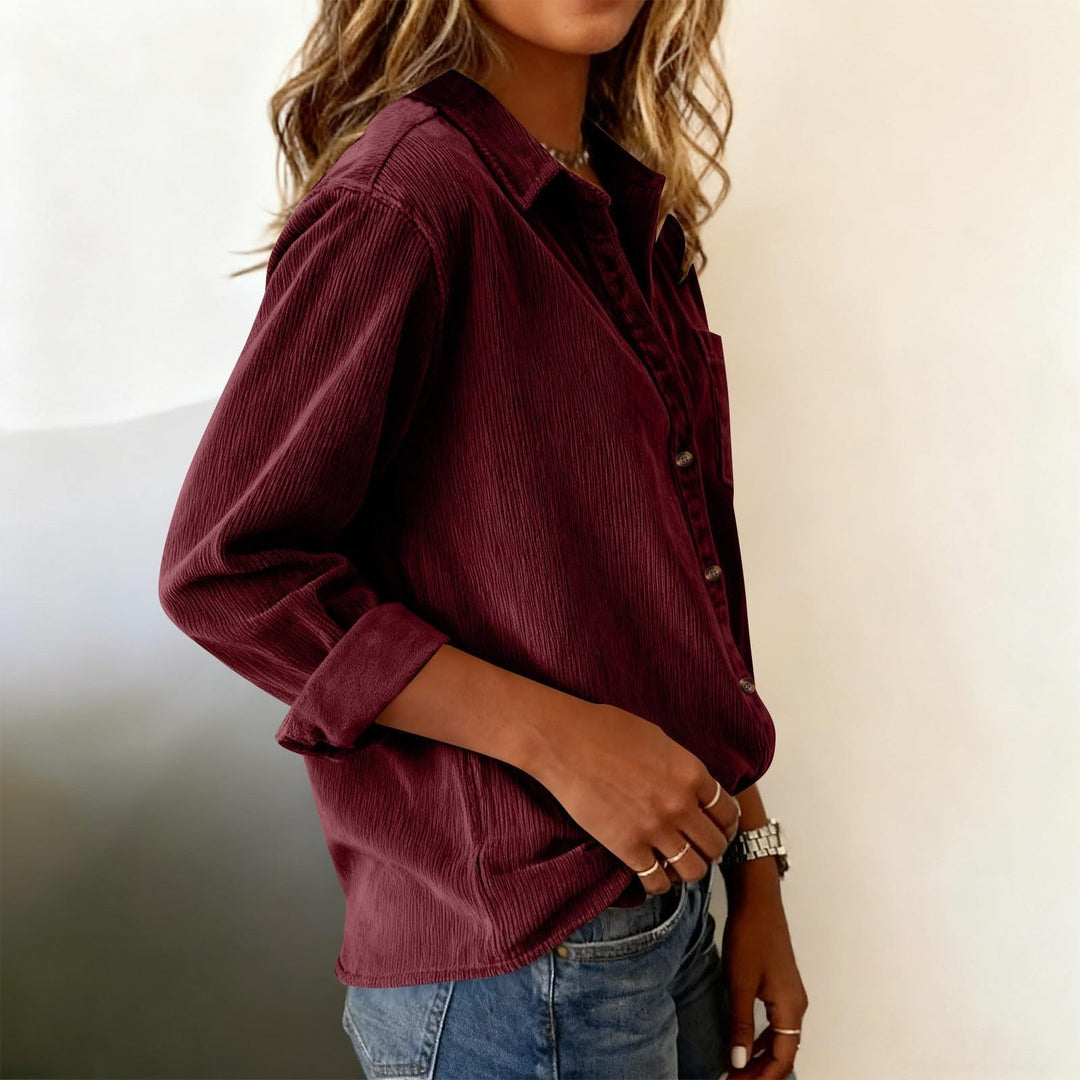 Cora - Corduroy Shirt Jacket