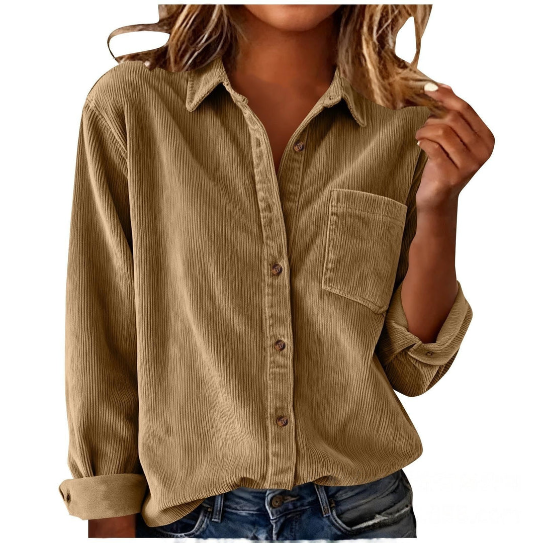 Cora - Corduroy Shirt Jacket