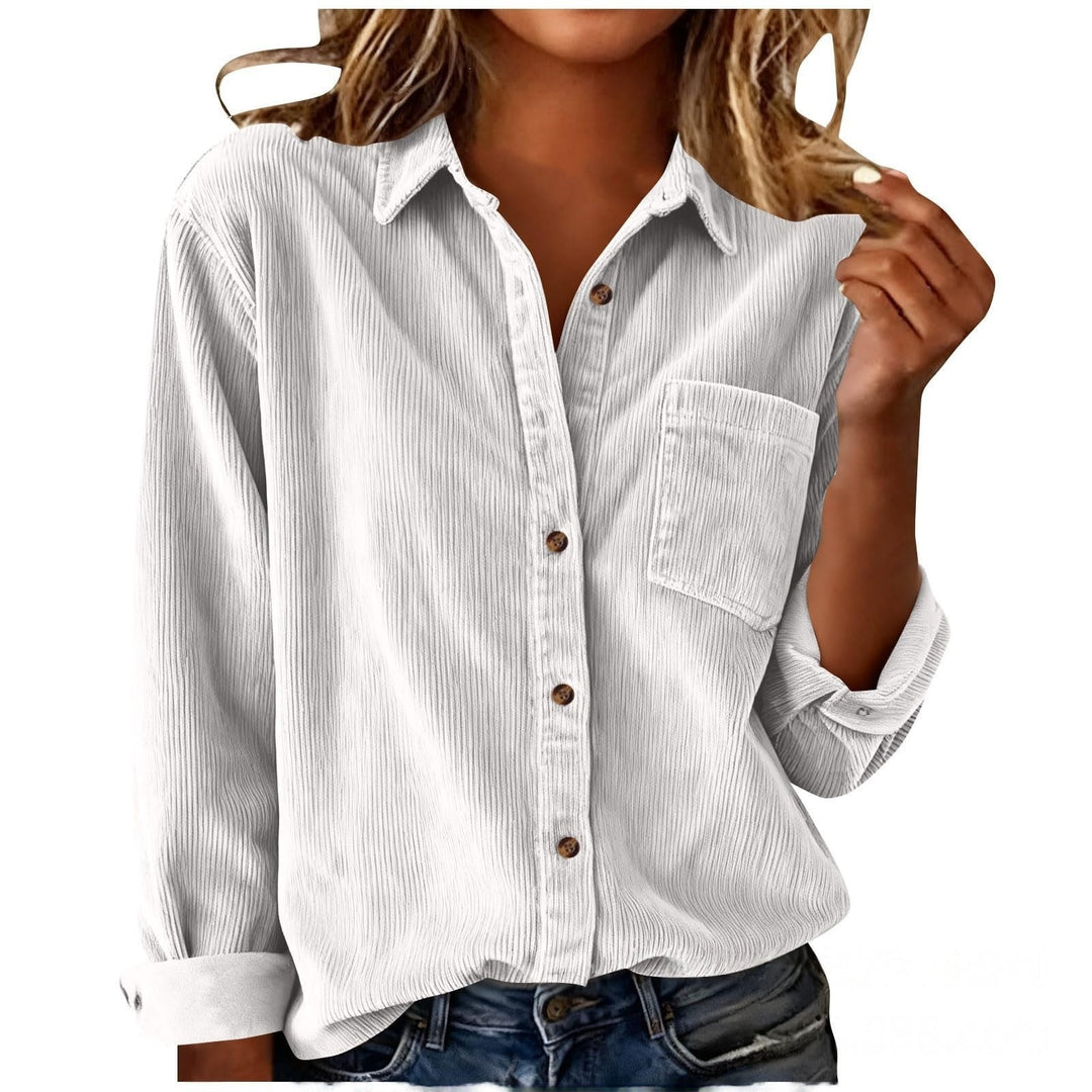Cora - Corduroy Shirt Jacket