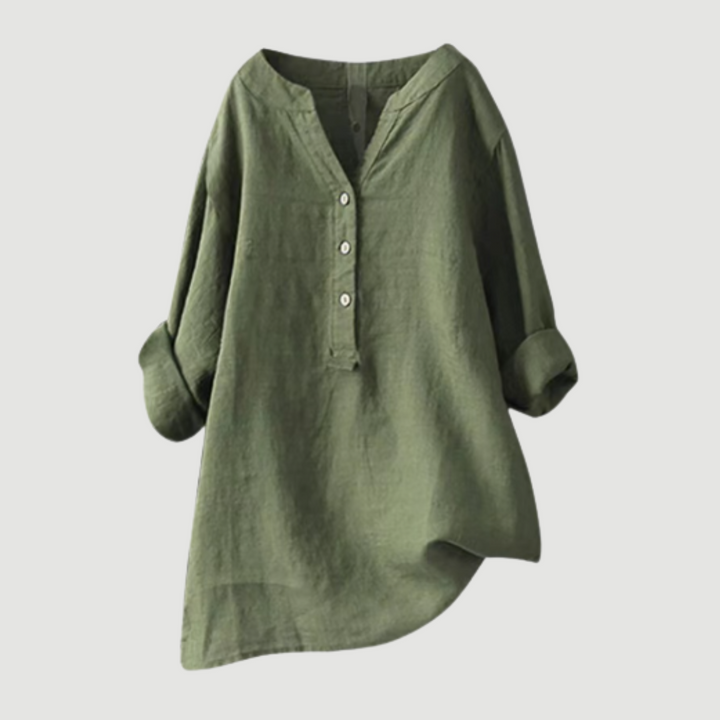 Freja - Lightweight Button-Up Shirt