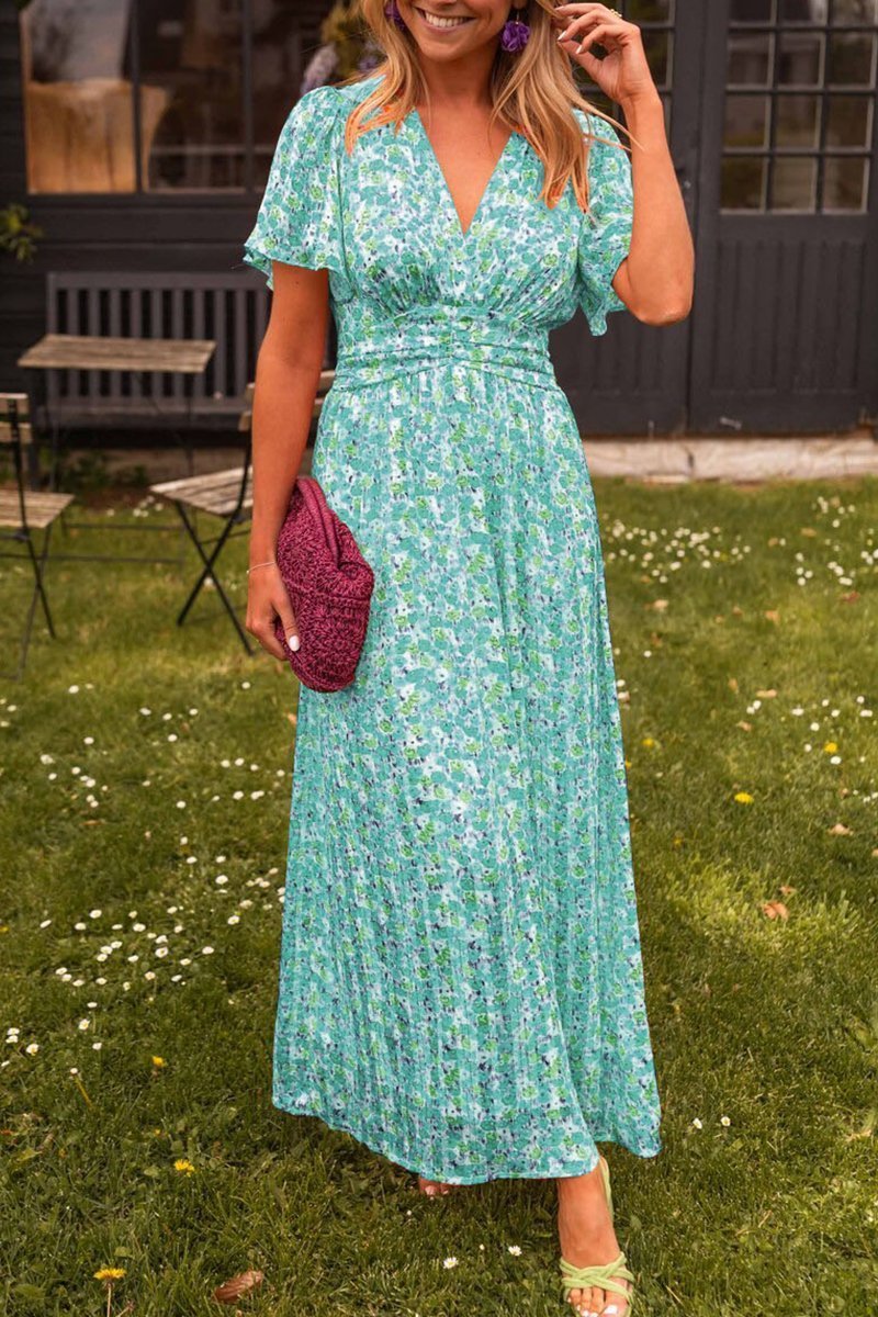Erin - Classic V-Neck Dress