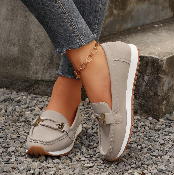 Emelia - Buckle Loafers