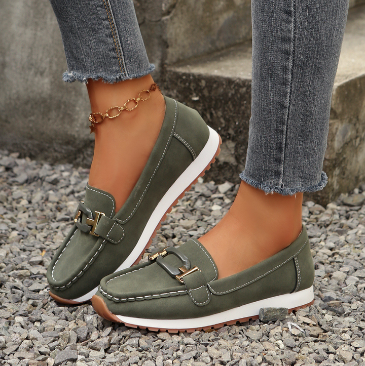 Emelia - Buckle Loafers