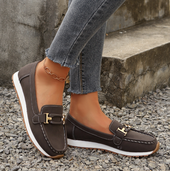 Emelia - Buckle Loafers