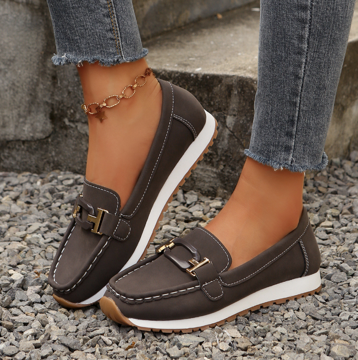 Emelia - Buckle Loafers