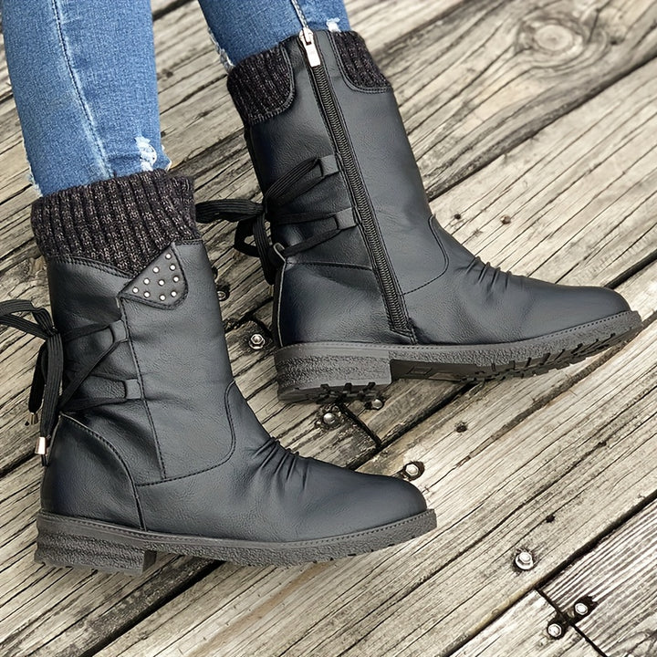 Celeste - Vintage Mid-Calf Boots