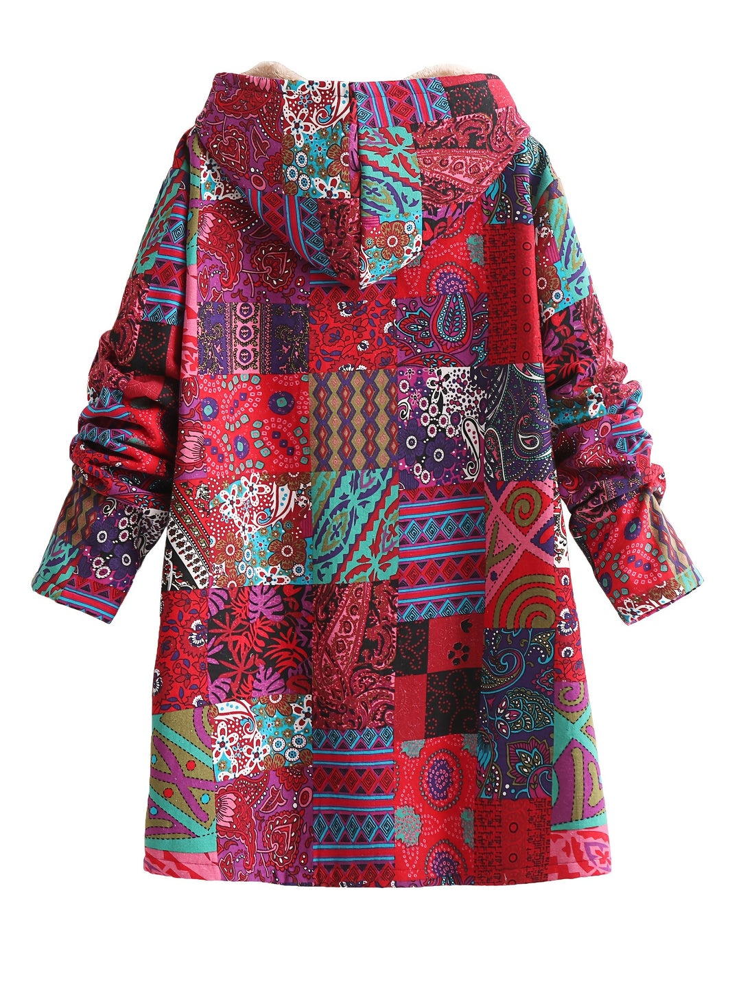 Nova - Oversized Hooded Plush Coat